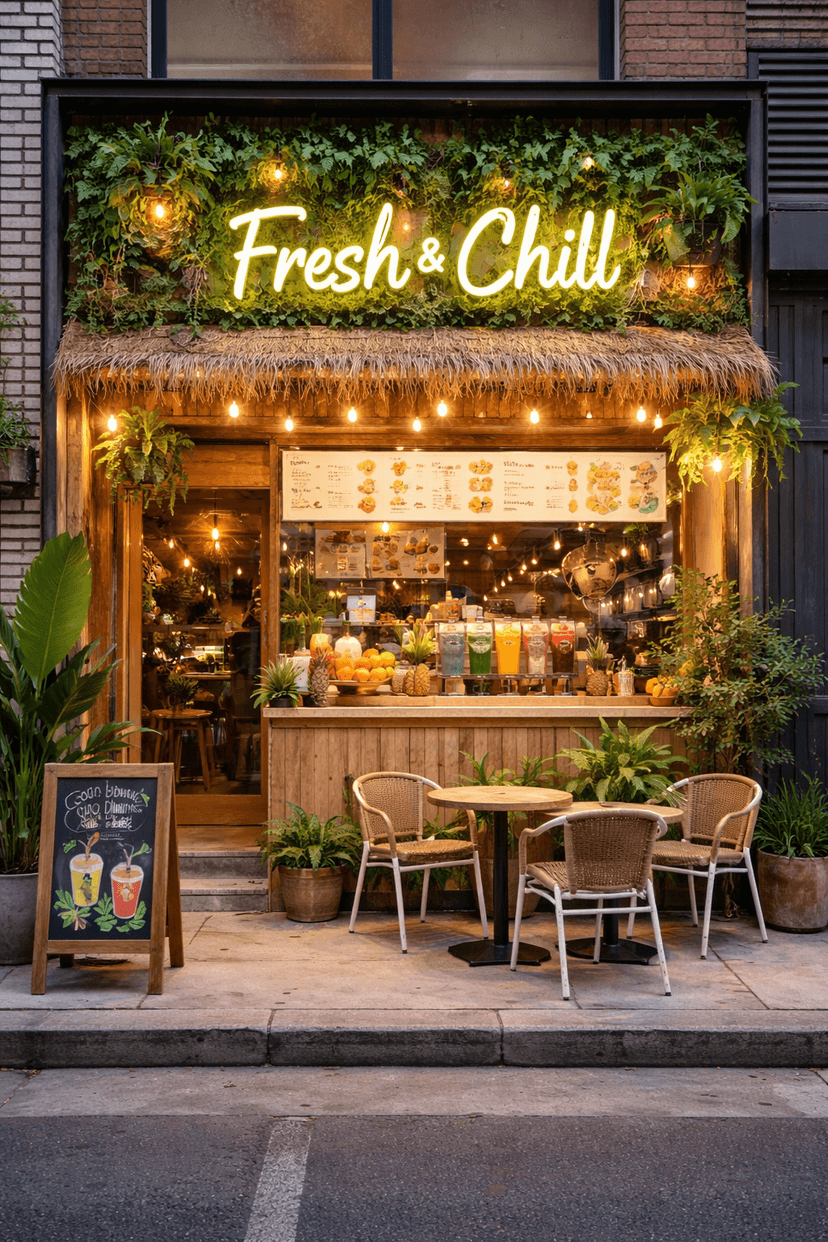 Mockup Logo Cafe